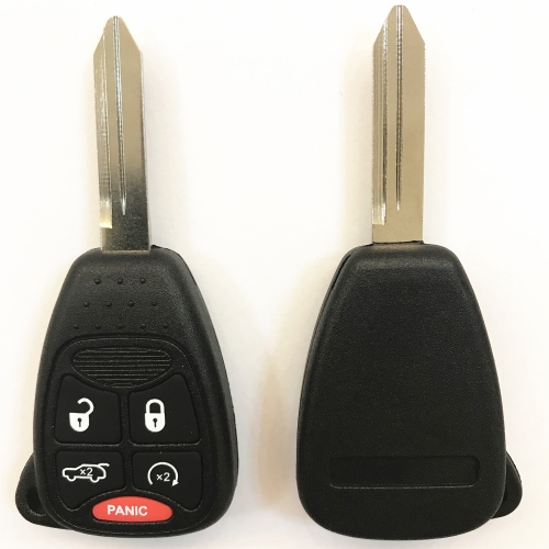 4+1 Buttons 315 MHz Remote Head Key for Chrysler / Jeep / Dodge 2006–2014 - M3N5WY783X