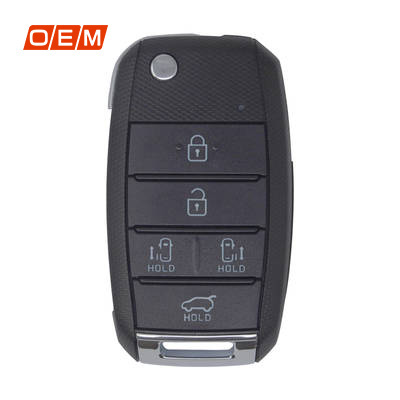 5 Button Genuine Flip Remote Key 2016 4D Chip 433MHz 95430-A9210 for KIA Carnival