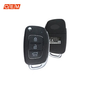 3 Button Genuine Flip Remote Key 2016 433MHz 95430-A0100 for Hyundai I10