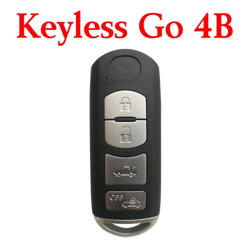 3+1 Buttons 433.92 MHz Smart Proximity Key For Mazda (VDO) - Keyless Go