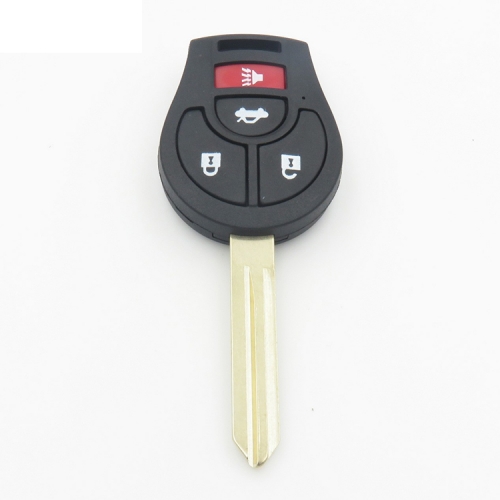 4 Button Key Shell for Nissan 5 pcs