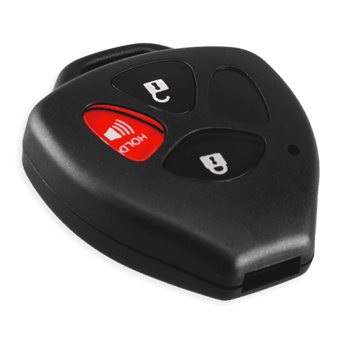 3 Buttons Car Remote Key Case Shell without key blade For Toyota Camry Corolla RAV4 Avalon Venza 2007 2008 2009 2010 2011 Key