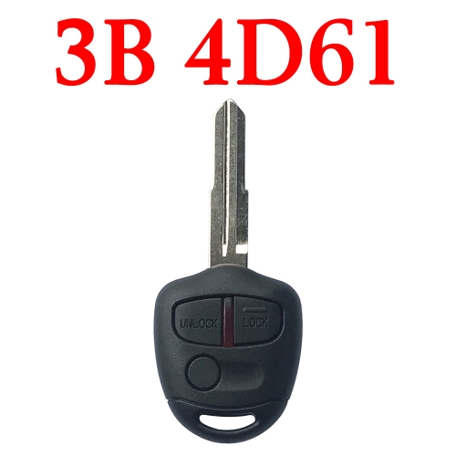 3 Buttons 434 MHz Remote Key For Mitsubishi - MIT11 with 4D 61 Chip