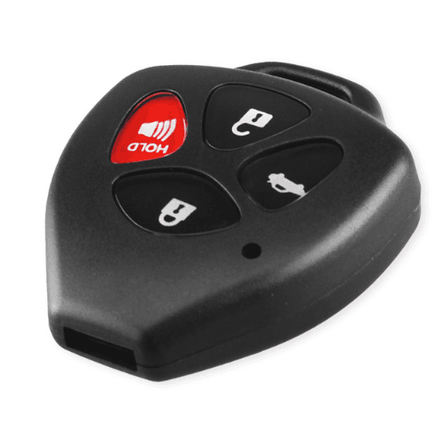 4 Buttons Car Remote Key Case Shell without key blade For Toyota Camry Corolla RAV4 Avalon Venza 2007 2008 2009 2010 2011 Key 5pcs