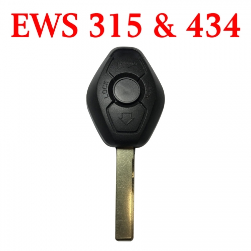 BMW EWS 434MHZ/315MHZ Free change with PCF7935 Chip Remote Key with logo