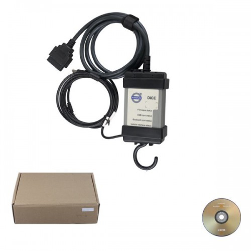 New  Vida Dice Diagnostic Tool for Volvo + Software with USB Key for Volvo Cars from 1999-2017 No Need Activation