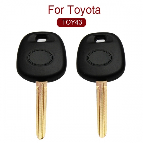for Toyota (72-60) Transponder Key TOY43