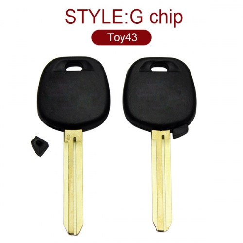 for Toyota Transponder Key G Chip TOY43