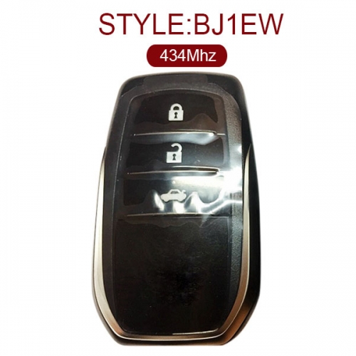 Original Smart Key for Toyota Camry - 3 Buttons 433MHz BJ1EW 89904-33660