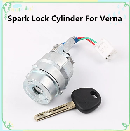 Hyundai Verna Car Ignition Lock Cylinder,With One Key Spark Lock Cylinder,no chip inside
