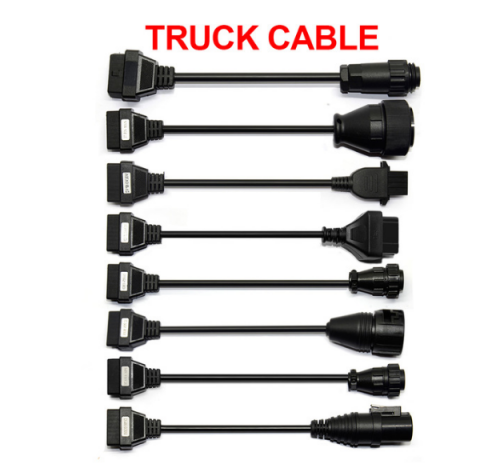 Truck Cables Pro OBD2 OBDII car cable Trucks Diagnostic tool connect cable 8 PCS Trucks Cables