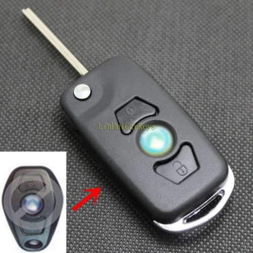 Key Case for GEELY VISION Key 3 Buttons Uncut Blade No Battery Holder Modified Remote Blank Key Shell Cover 1 PC