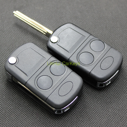 Key Case for LAND ROVER FREELANDER 2 Car Key 2 Buttons Remote Key Modified Blank Key Shell Cover With Rught Blade 1 PC