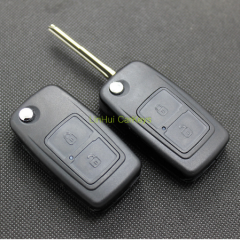 for CHERY X1 FULWIN COWIN 1 2 3 FULWIN 2 Car Key Case 2 Buttons Uncut Blade Modified Remote Key ABS Shell Type2 1 PC