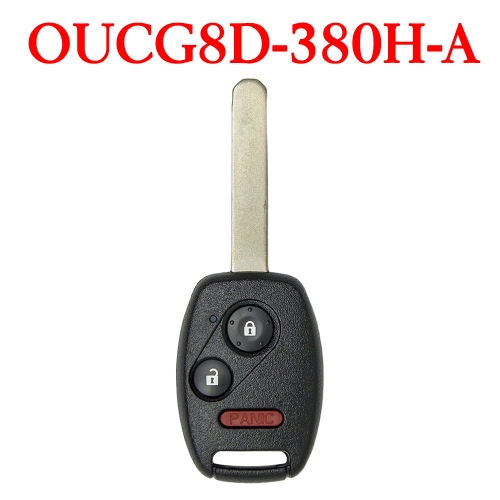 2+1 Buttons 313.8 MHz Remote Key for Honda CRV - OUCG8D-380H-A