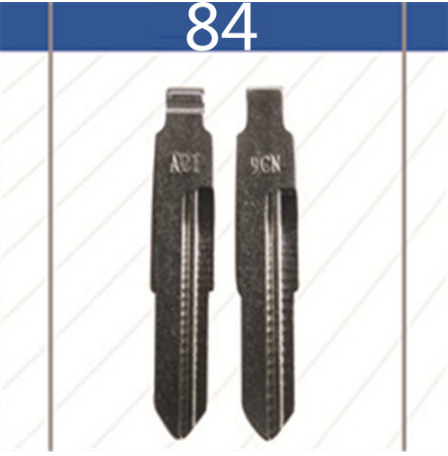 1 Pcs Uncut Replacement Car Key Blade for CHERY A21 Flip Key No.84 Blank Car Key Blade