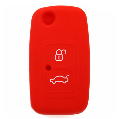 for CHERY A5 FULWIN TIGGO E5 A1 COWIN EASTER Car Key Cover Styling 3 Button Silica Gel Key Case Shell 1 Pc