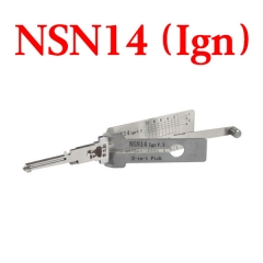 NEW LISHI NSN14(Ign) 2-in-1 Auto Pick and Decoder