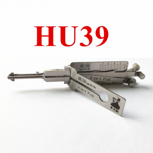 Original LISHI HU39 2 in 1 Auto Pick and Decoder for Benz
