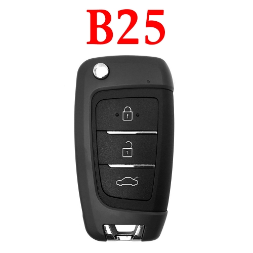 KEYDIY 3 Buttons Remote Key B25 B Series for KD900 KD-X2 URG200 Key Programmer 5pcs/lot