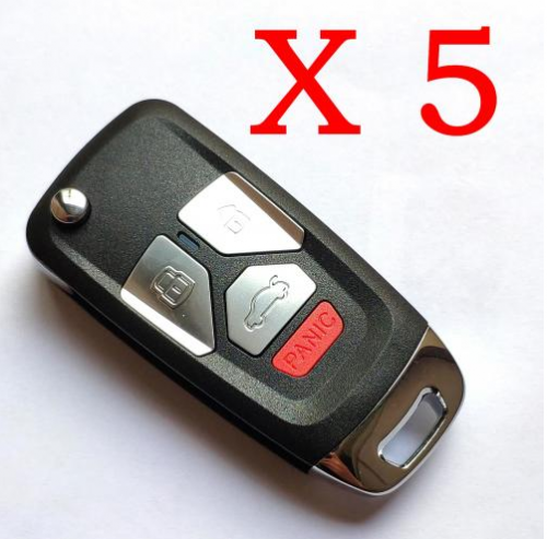 5 pieces Xhorse VVDI Audi Wireless Type 2 Universal Remote Control