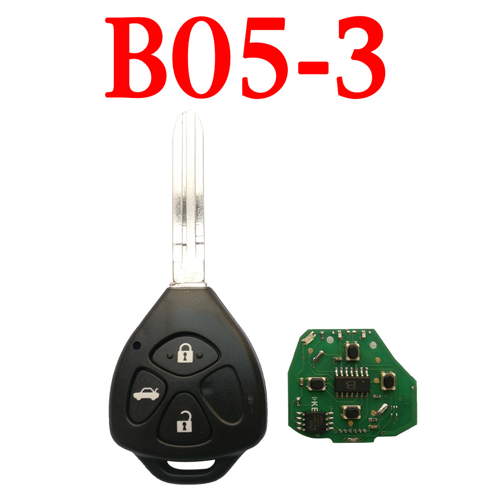 KEYDIY 3 Buttons Remote Key B05-3 B Series for KD900 KD900+ URG200 Key Programmer 5pcs/lot