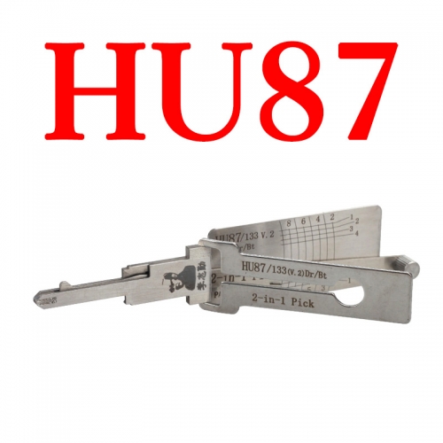 LISHI Genuine HU87 2-in-1 Auto Pick and Decoder