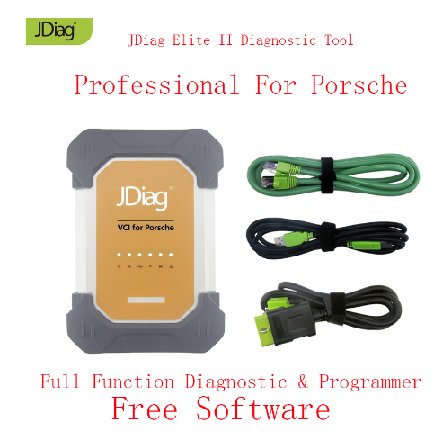Auto Scanner JDiag Elite II Pro for Porsche Diagnostic&Programming Offline Coding Better Than PIWIS 2 Free Software