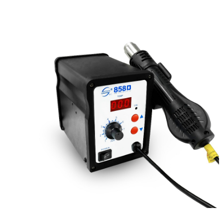 858D Digital Hot Air Smd Rework Station BGA Solder Soldering Station For IC SMD Desoldering