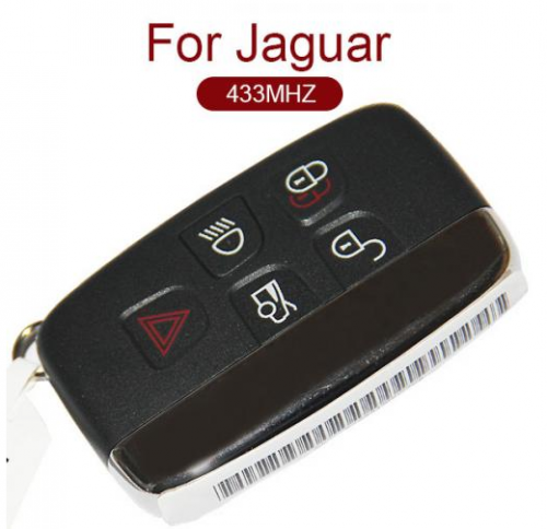AK025002 for OEM Jaguar Xj Xjl Xf Remote Control 5 Button Smart Key 434MHz