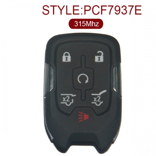 AK019020 for GMC Smart Remote Key 5+1 Button 315MHz PCF7937E FCCID HYQ1AA 13508280