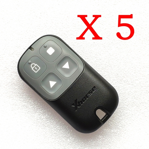 5 pieces Xhorse VVDI Black Color Universal Remote Control