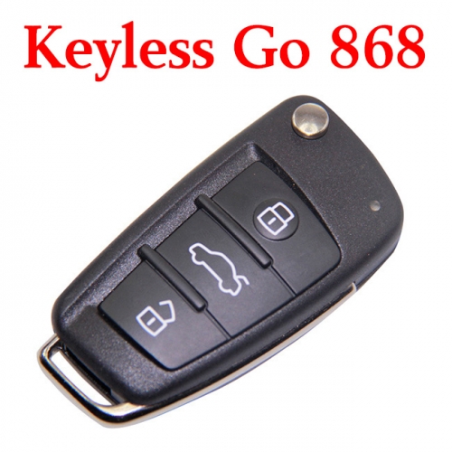 Genuine Audi A6 Q7 Smart Key 3 Buttons 868 MHz - 4F0 837 220AK