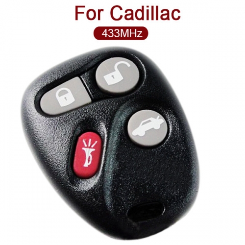 4 Buttons 433 MHz Remote Control for Cadillac CTS