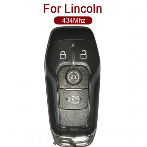 AK029001 for Lincoln Smart Card 4 Button 434MHz