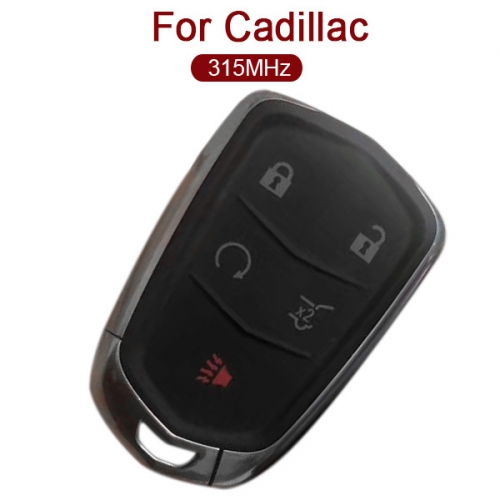 4+1 Buttons 315 MHz Smart Proximity Key for Cadillac SRX XTS ATS