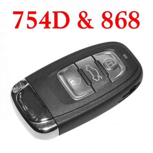 868 MHz Remote Key for Audi A4L Q5 - 8T0 959 754D