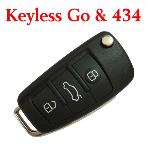 Genuine 3 Buttons 434 MHz Smart Proximity Key for Audi A1 A3 Q3 - ID48 8X0 837 220D