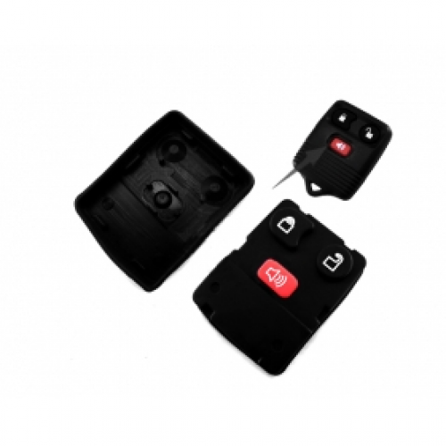 Remote Rubber 3 Button For Ford  10 PCS