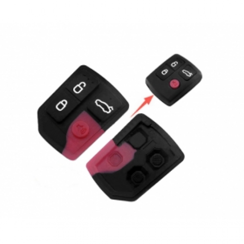 Remote Rubber 4 Button For Ford -10 PCS