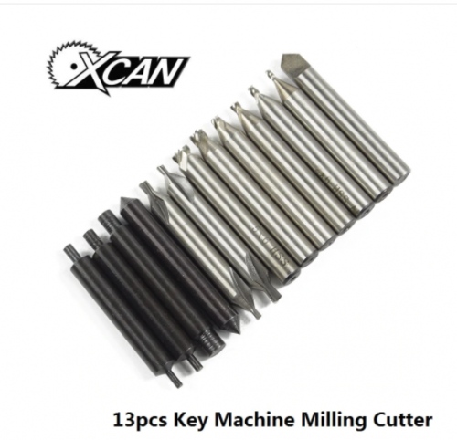 T101 Key Cutting Machine Parts/Accessories Sets for Vertical Machine Locksmith Tools Guide Pin+Milling Cutter