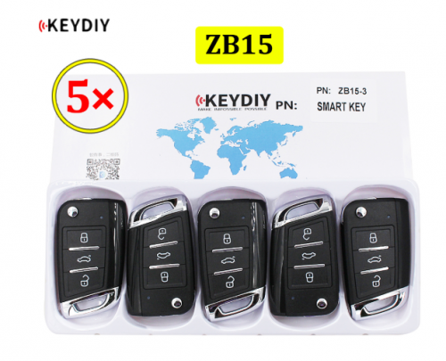 Universal ZB15 KD Smart Key Remote for KD-X2 KD Car Key Remote Replacement Fit More than 2000 Models