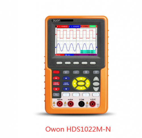 OWON Free Shipping Professional Dual Storage Oscilloscope+Multimeter HDS1022M-N 20MHz 100MS/s Digital Scopemeter Oscilloscope