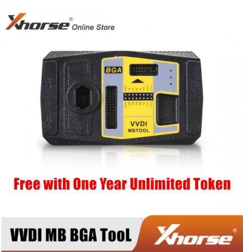 Xhorse V5.1.0 VVDI Benz VVDI MB BGA TOOL Benz Key Programmer with 1 Year Unlimited Tokens