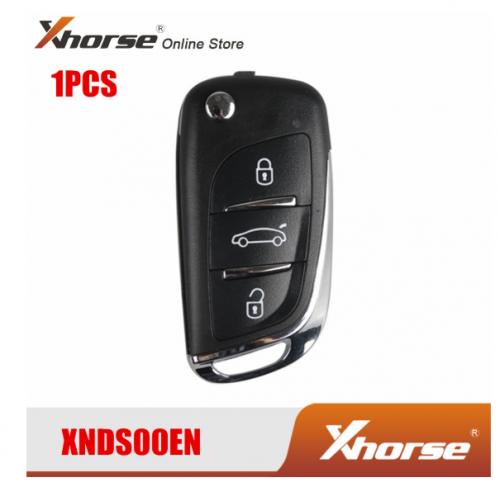 XHORSE XNDS00EN VVDI2 For Volkswagen DS Type Remote Key 3 Buttons Free Shipping 1 PCS