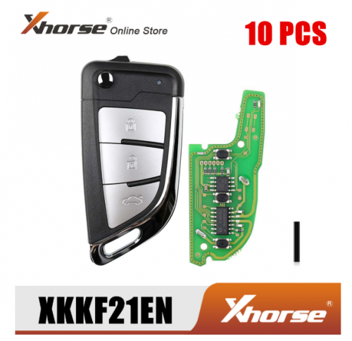 XHORSE XKKF21EN VVDI KNIFE 2 Style (Flip-3BTN) 10pcs/Lot