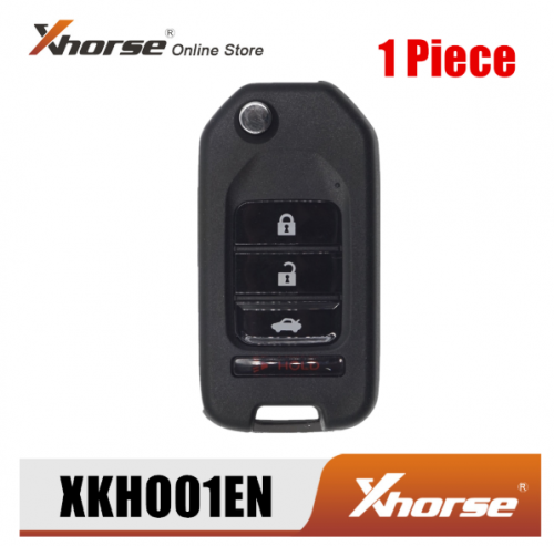 Xhorse XKHO01EN Universal Remote Key Fob 3+1 Button for H-onda Type for VVDI Key Tool English Version