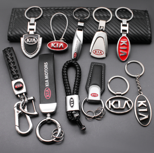 Metal Alloy Car Styling Keychain Key Chain Key Rings For Ford Mazda Honda KIA Nissan Toyota Hyundai Fait Peugeot Renault VW