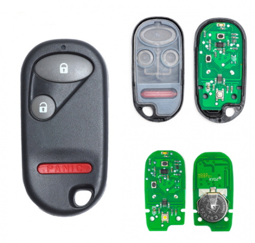 New Keyless Entry Remote Car Key Fob 2+1 Button for Honda Element CR-V Civic SI FCC: OUCG8D-344H-A
