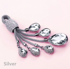 silver keychain